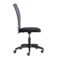 Кресло START флок/ткань черный/серый 35/W-12 - Изображение 2